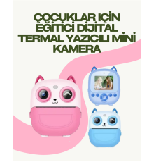 Anında Yazdıran Kamera – Çocuklara Uygun, Hafif ve Renkli