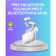 Aktif Gürültü Engelleyici Kablosuz Bluetooth Kulaklık – Şarj Kutulu, Uzun Ömürlü