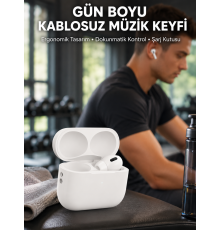 Kablosuz Gürültü Engelleyici Bluetooth Kulaklık – Uzun Pil Ömrü ve Adaptif Ses Teknolojisi Yeni Nesil