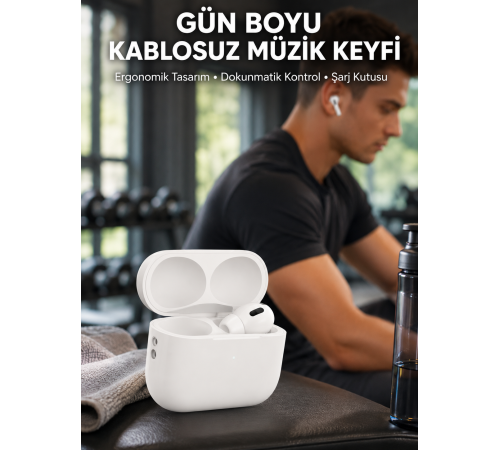 Kablosuz Gürültü Engelleyici Bluetooth Kulaklık – Uzun Pil Ömrü ve Adaptif Ses Teknolojisi Yeni Nesil