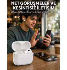 Gürültü Engelleme Teknolojili Bluetooth Kulaklık – Adaptif Ses ve Uzun Pil Süresi Yeni Nesil