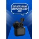 Kablosuz Bluetooth Kulaklık TWS Pro5 Kulaklık ANC Özelliği Dokunmatik Kontrol
