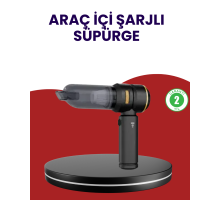 Yüksek Performanslı Araç İçi El Süpürgesi