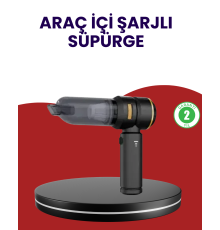 Yüksek Performanslı Araç İçi El Süpürgesi