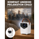 Projeksiyon Ev Sineması Bluetooth 4k HD Kaliteli Görüntü Kumandalı Yeni Nesil