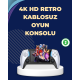 Kompakt ve Hafif Retro Oyun Konsolu 1000 Klasik Oyun Dahil