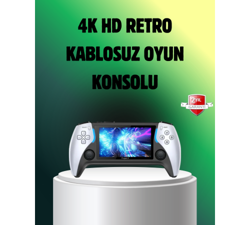Şarjlı 4 Saat Oyun Süreli TV Bağlantılı Retro Oyun Konsolu