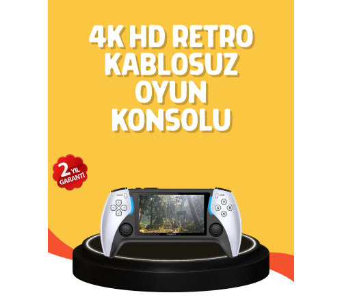 HDMI Çıkışlı Çok Fonksiyonlu Renkli Ekranlı El Konsolu