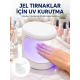 Kalıcı Oje Kurutucu UV Led Teknolojisi Taşınabilir Mini Tırnak Kurutucu Yeni Nesil
