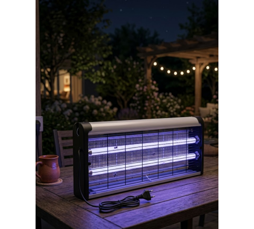 Elektrikli Sinek Öldürücü Lamba 10W Sessiz Çalışan UV Işıklı Haşere Kovucu