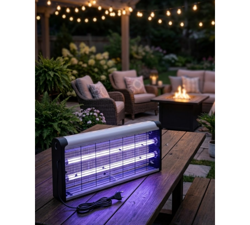 Ev Balkon Mutfak İçin Elektrikli Sinek Savar 10W UV Işıklı Lamba