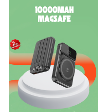 10000 mAh Kablosuz Hızlı Şarj Destekli Powerbank – 15W, PD20W, Type-C Girişli