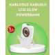 Manyetik Kablosuz Powerbank 22.5W Hızlı Şarj LCD Ekranlı