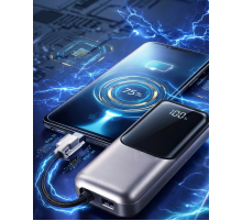 Dijital Göstergeli 13000 mAh Süper Hızlı Şarj Destekli Taşınabilir Powerbank