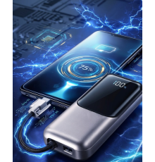 Dijital Göstergeli 13000 mAh Süper Hızlı Şarj Destekli Taşınabilir Powerbank