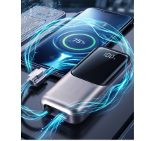 LED Ekranlı Süper Fast Charge Özellikli Mini Powerbank