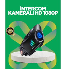 Q28 Bluetooth Kask Kulaklık 1080P Kamera – Su Geçirmez Motosiklet Interkom