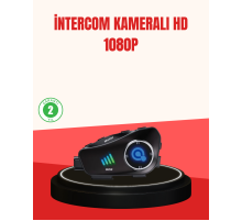 Q28 Kameralı Motosiklet Kask Kulaklık Bluetooth 5.3 Su Geçirmez 1080P HD