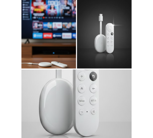 Akıllı TV Yayın Cihazı 4K Görüntü Destekli Kablosuz Medya Aktarımı