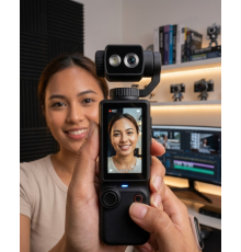 Kompakt 4K Vlog Kamera 2.0 IPS Ekran Otomatik Odaklama ve Stereo Ses Kayıtlı