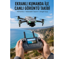 Akıllı Sensörlü Drone Canlı Görüntü Aktarımlı