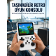 Retro Oyun Cihazı – Çift MicroSD Desteği, Çoklu Platform Uyumu, 3200 mAh Batarya Yeni Nesil