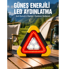 USB Şarjlı Çok Modlu Acil Durum Feneri Yeni Nesil