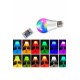 Ambiyans Aydınlatma RGB Led Lamba Kumandalı Renk Değiştirebilen