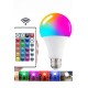 Ayarlanabilir Parlaklık RGB Led Ampul Beyaz Lamba Ve Renkli Ampul