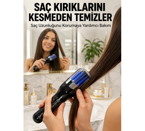 Kablosuz Şarjlı Saç Düzeltici Makine RH-6668 Ev Tipi Bakım Cihazı Yeni Nesil