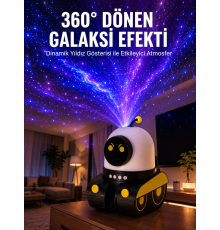 Taşınabilir Lityum Bataryalı Led Gece Lambası ve Projektör Yeni Nesil