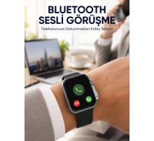 RS12 PRO+ Titanyum Kasa Akıllı Saat – Uyku ve Nabız Takibi, Suya Dayanıklı, Bluetooth Arama Yeni Nesil