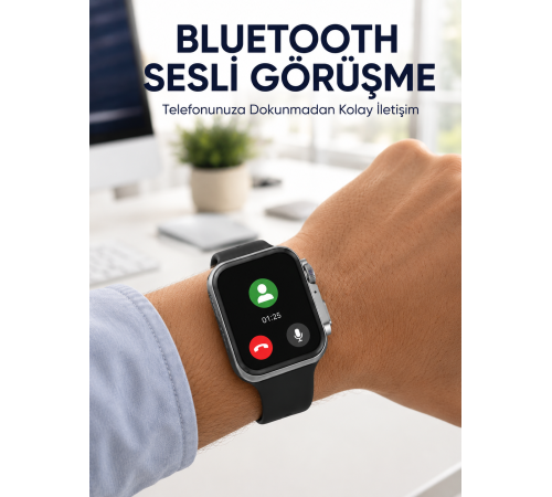 Sağlam Kasa Akıllı Saat Yüksek Hafıza ve Akıllı Teknoloji Yeni Nesil