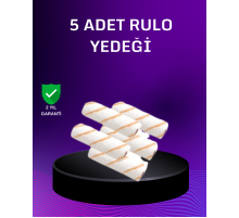 5’li Mini Rulo Boya Seti Duvar Tavan Emülsiyon Uygulama