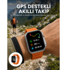 Yeni Nesil Çağrı Cevaplayabilen 47 MM Titreşimli Çok Fonksiyonlu Akıllı Saat Yeni Nesil