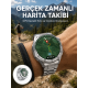 Premium Amoled Akıllı Saat GPS Harita Desteği Bluetooth Arama Sağlık Takipli Yeni Nesil