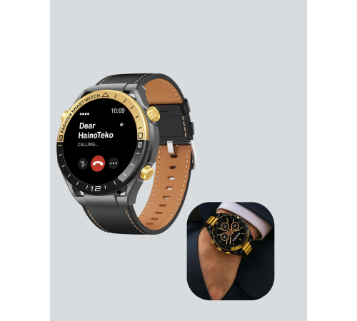 3 Bileklikli Amoled Akıllı Saat Bluetooth Çağrı ve Sağlık Takipli Yeni Nesil