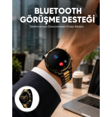 Amoled Ekran Akıllı Saat Uyku Nabız Adım Ölçer Su Geçirmez Yeni Nesil