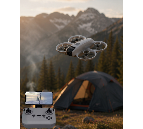Kameralı Drone Headless Mod ve Engel Algılama Özellikli