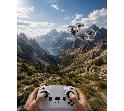 Çocuk ve Yetişkin Kullanımına Uygun Kameralı Akıllı Drone