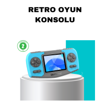 Taşınabilir Mini Video Oyun Konsolu Ergonomik Tasarım