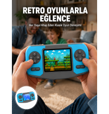 Mini Arcade Oyun Konsolu Hafif Taşınabilir Çocuk Hediyelik