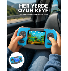 Çocuklara Özel Retro Oyun Konsolu Portatif Eğlence Cihazı