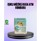Su Yeşili Elektronik Şifreli ATM Tasarımlı Para Biriktirme Kumbarası