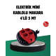 5 Metre Kablolu 4’lü Kırmızı Priz Makara