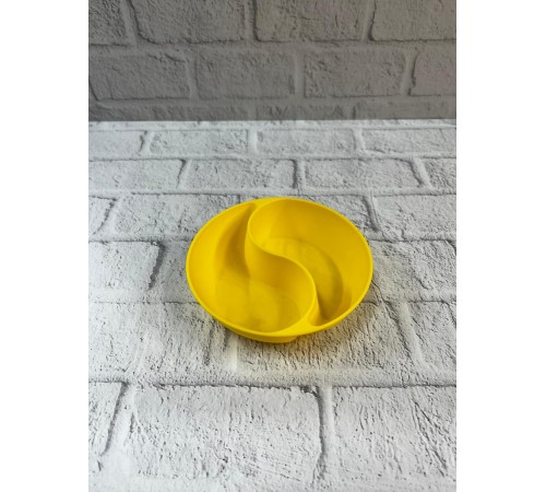 Dekoratif Sarı Çerezlik Kase 4’lü Set 3x12 cm