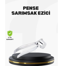 Profesyonel Sarımsak Ezici Sağlam Yapı ve Rahat Kavrama