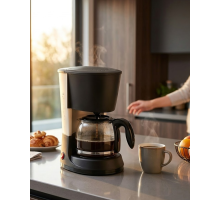 12 Fincan Filtre Kahve Makinesi 1.2 Litre Damlatmaz Sistem Kahve Makinesi