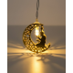 Ramazan Temalı Ay İçinde Secde Eden Adam LED Peri Işığı