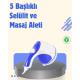 Elektrikli Yağ Yakıcı Masaj Aleti 5 Başlıklı Vücut Şekillendirici
